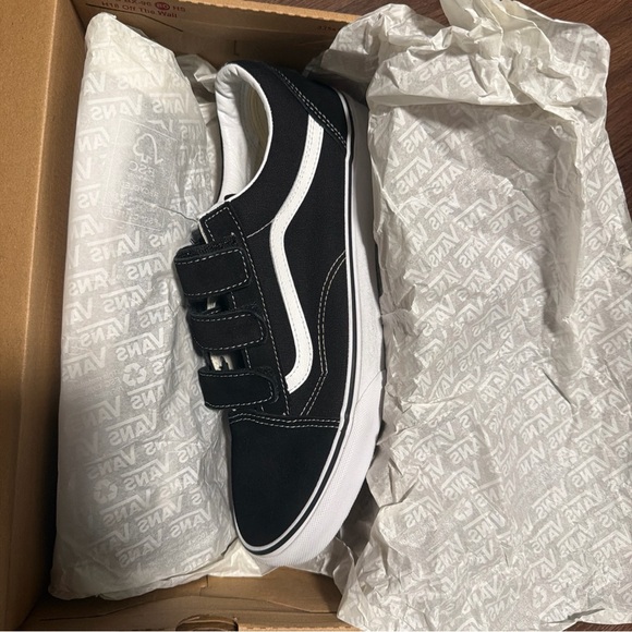 Vans Old Skool V Unisex Men's/Women's Black/White Skate Shoes Size 11 Men - Picture 4 of 7